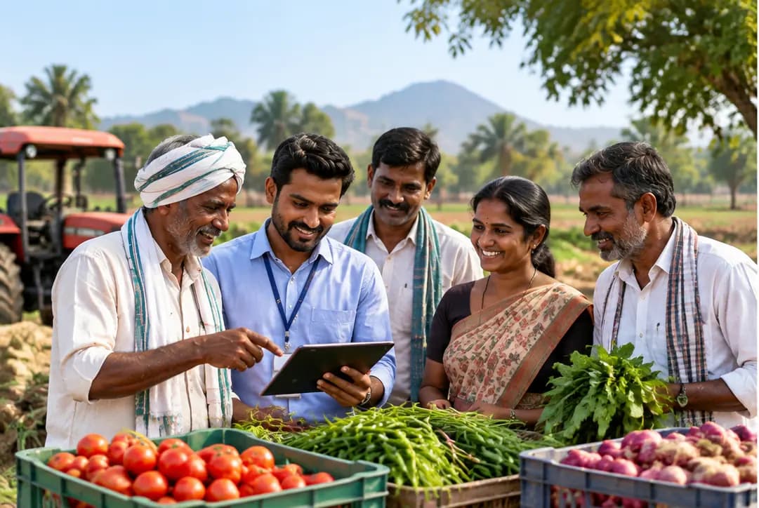 Farmers, buyers, equipment owners and service providers connected through Agri Varadhi